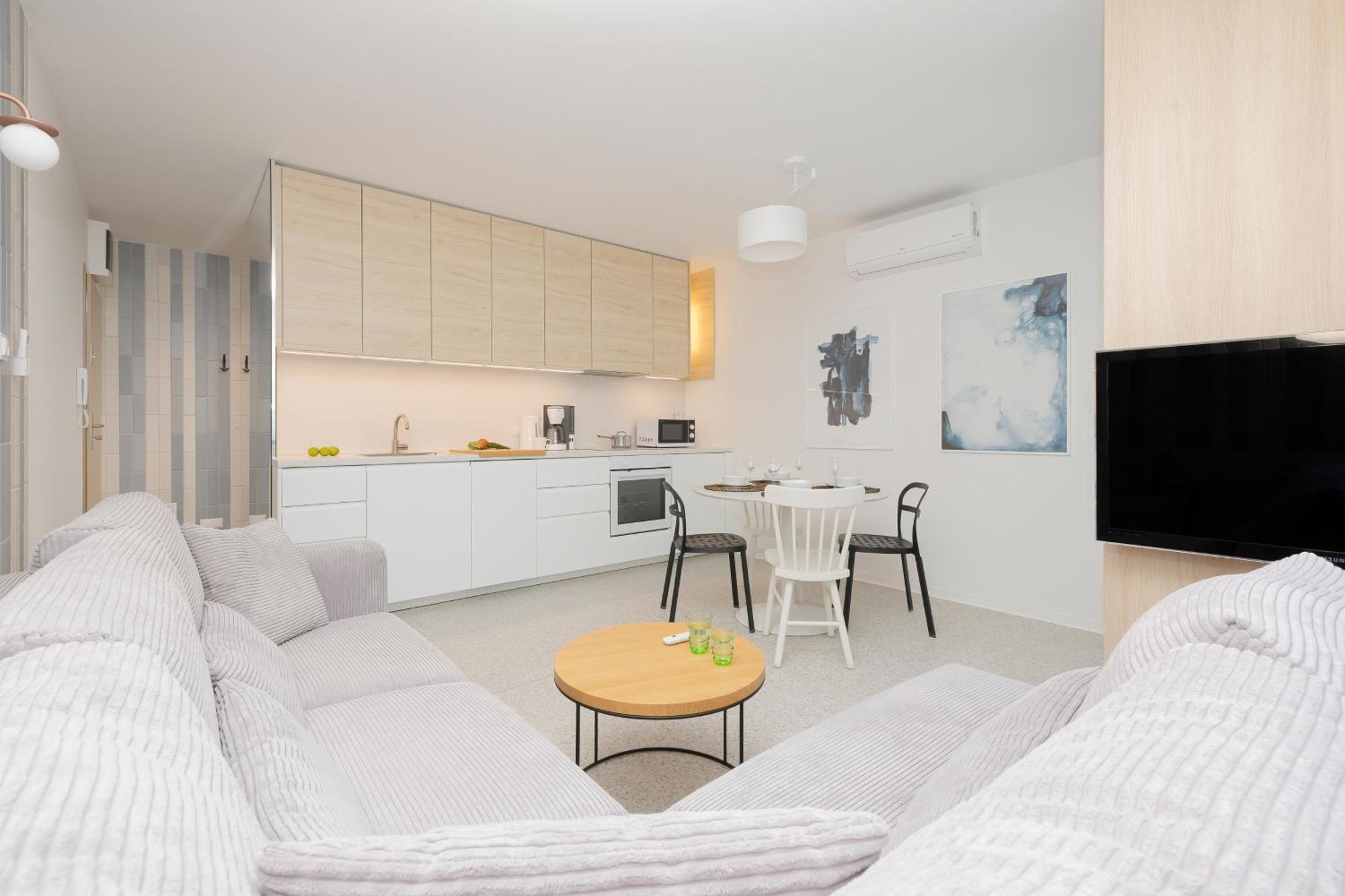 דז'יבנובק Porta Mare Apartamenty Sloneczne Tarasy מראה חיצוני תמונה